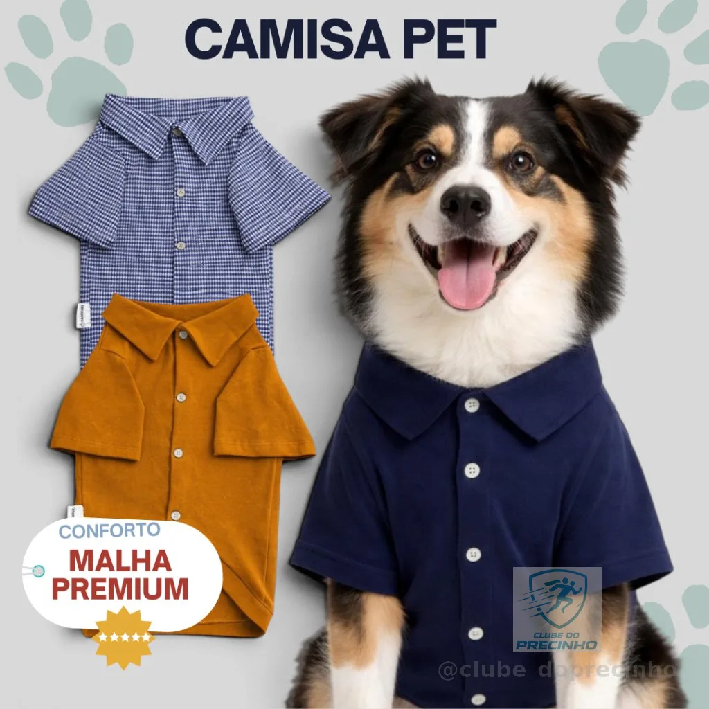 Camiseta Pólo Pet Cachorro Para Cães Roupas Pequenas Médias Colete Gatos De Estimação