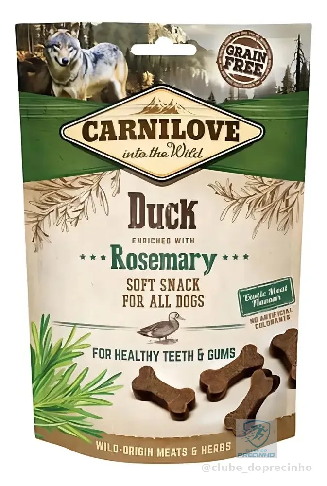 Carnilove Petisco Semi-úmido Carne Pato E Alecrim Para Caes