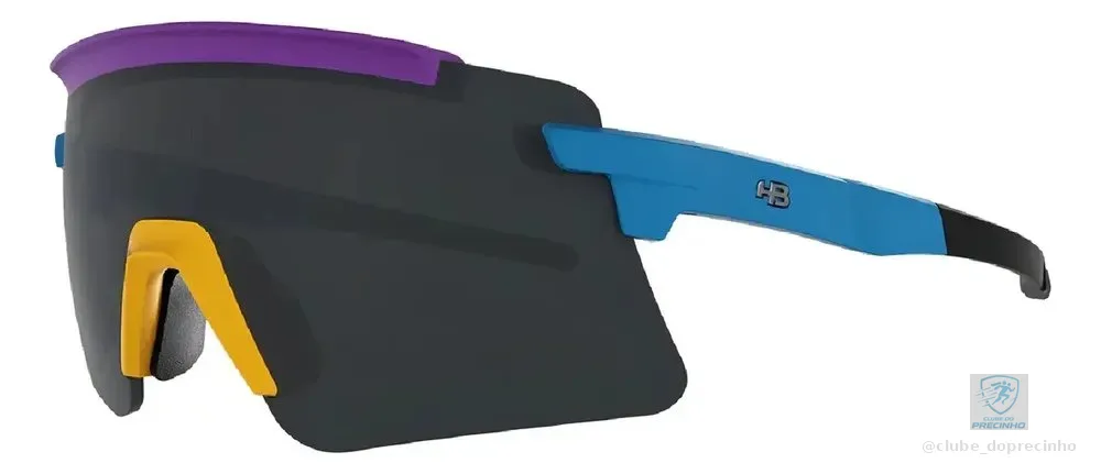Oculos De Sol Hb Apex Armação Colorful Lente Gray Fumê