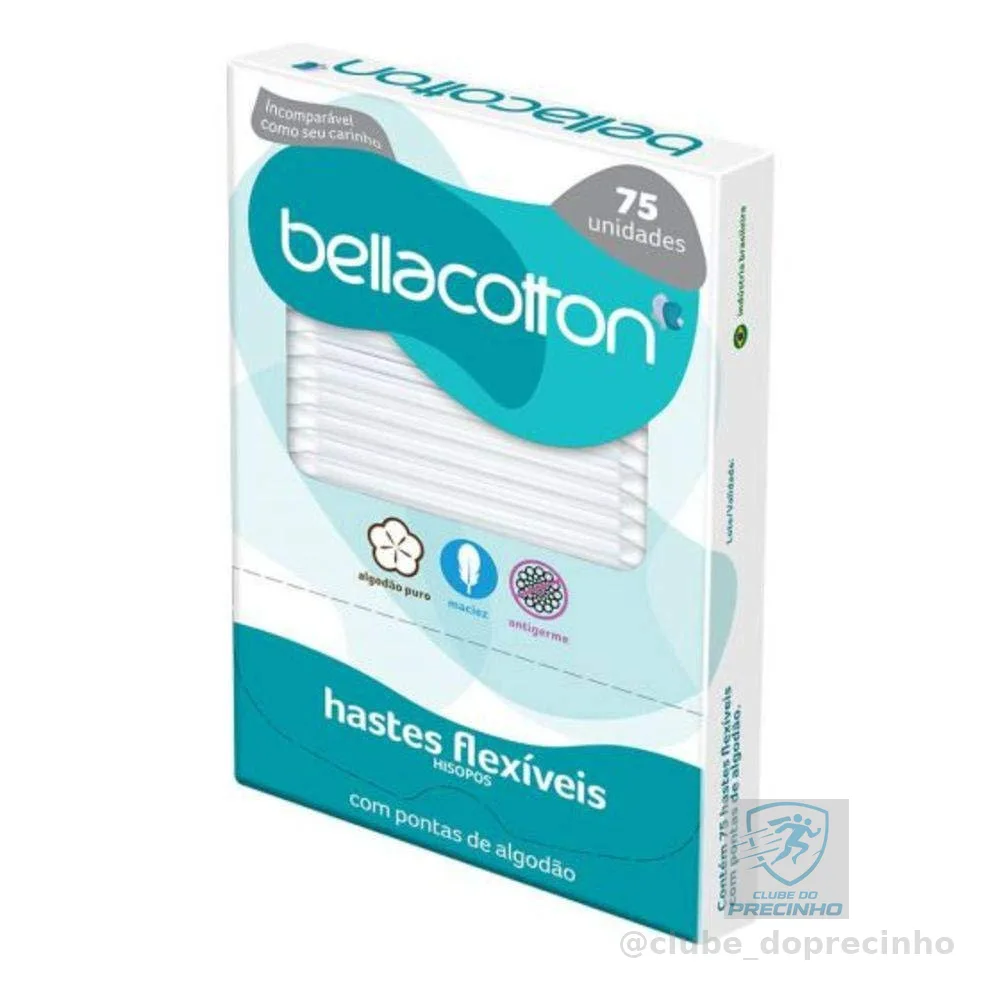 HASTE FLEX BELLACOTTON CARTUCHO 6 X 12 X 75 UN. BELLACOTTON