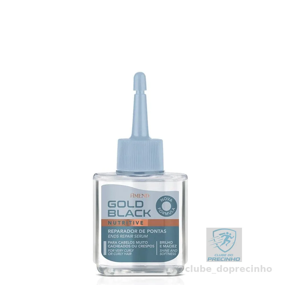 Reparador Amend Gold Black Nutritivo 30ml