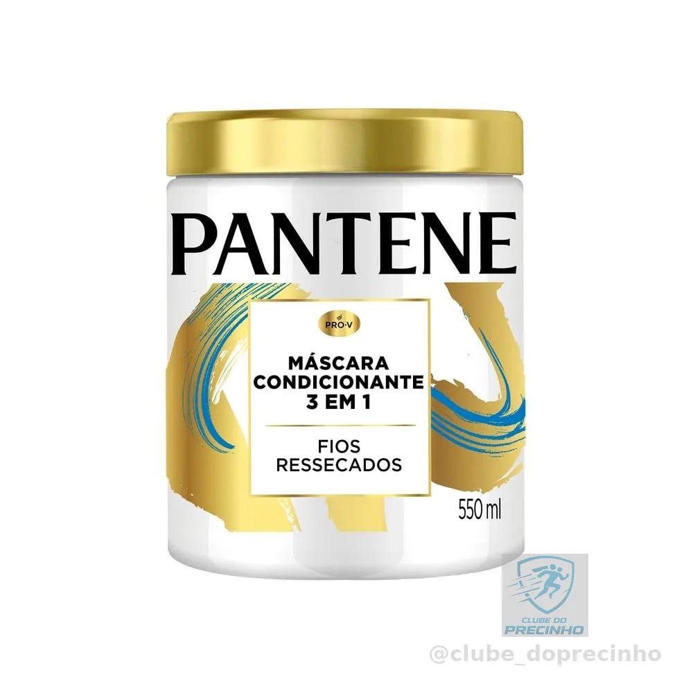 Pantene Pro-V Máscara Capilar 3 em 1 para Fios Ressecados 550 ml