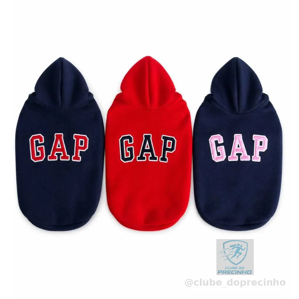 Roupa pet de moletom