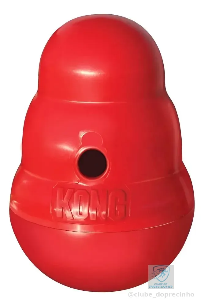 Brinquedo Kong Wobbler Para Cães - Frete Gratis - Pequeno Vermelho