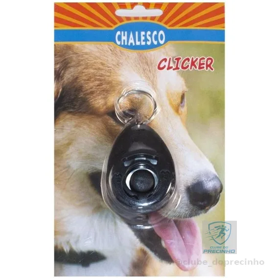 Clicker Adestramento treinamento Para Cães gatos Cachorros Cliquer Treino Chalesco