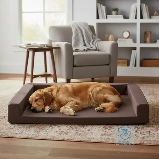 Pet Querido Sofá Cama Ortopédico 120x80cm Lavável