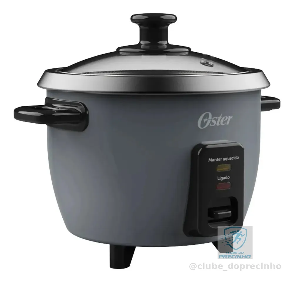 Panela Elétrica De Arroz Oster Grafite Pan306 Cinza-escuro