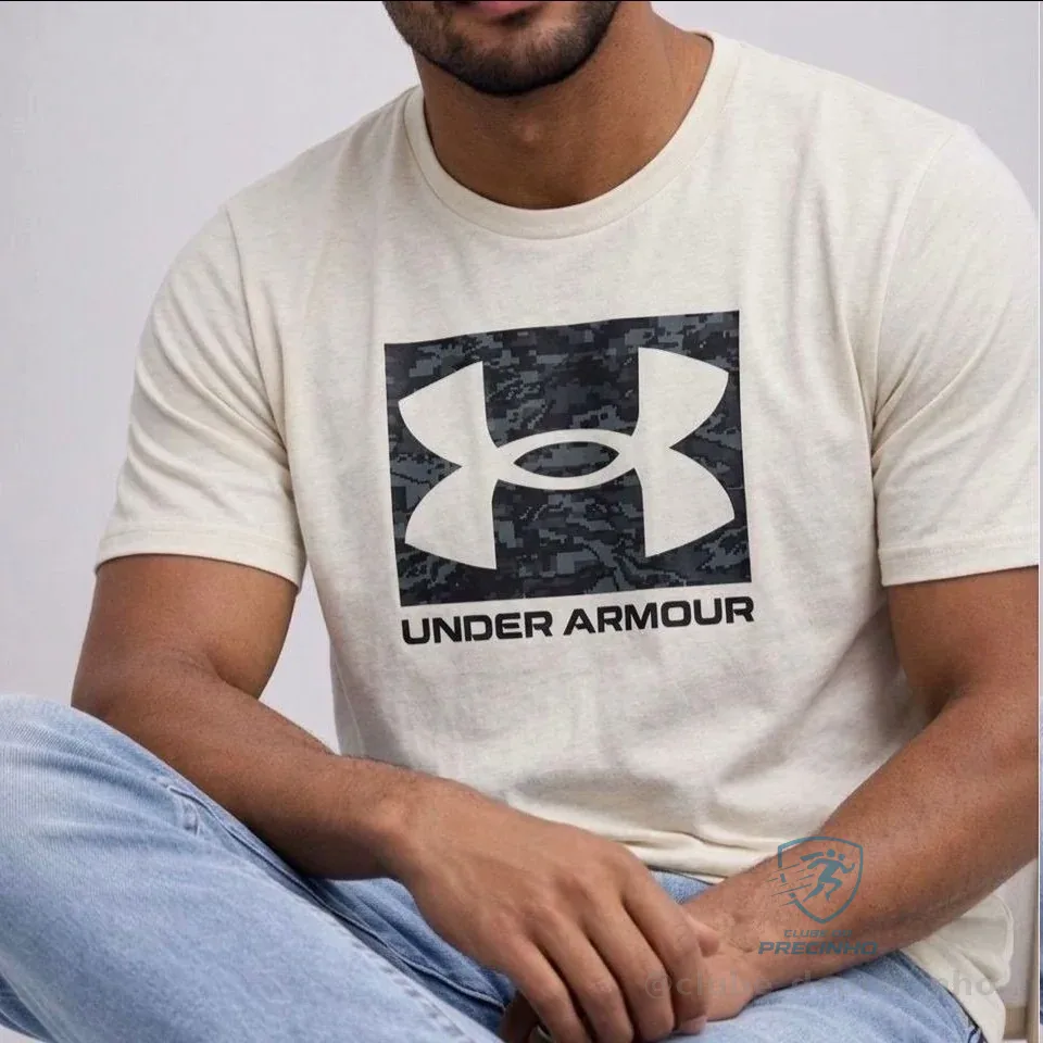 Camiseta De Treino Under Armour Abc Camo Boxed Masculina