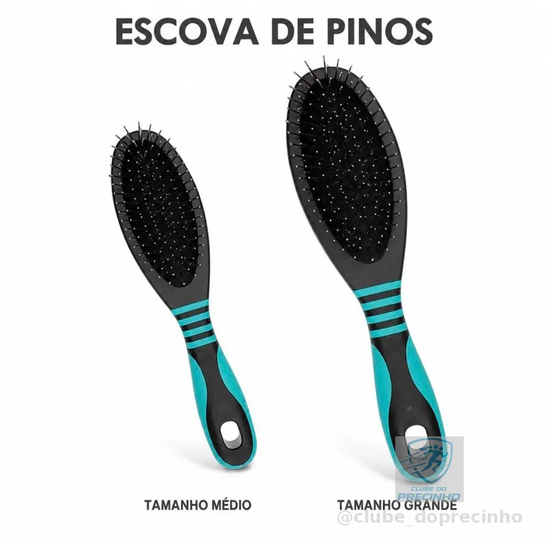 Escova De Pinos Sem Bolinhas Spitz Alemão Lulu Pomerania Pente Profissional Cães Cachorro Propetz