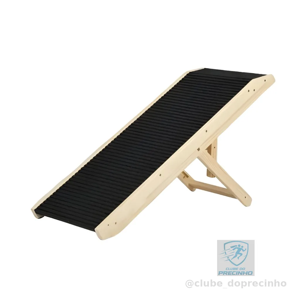 Rampa Pet Cachorro Cães Antiderrapante 4 Níveis Regulável Vica Decor
