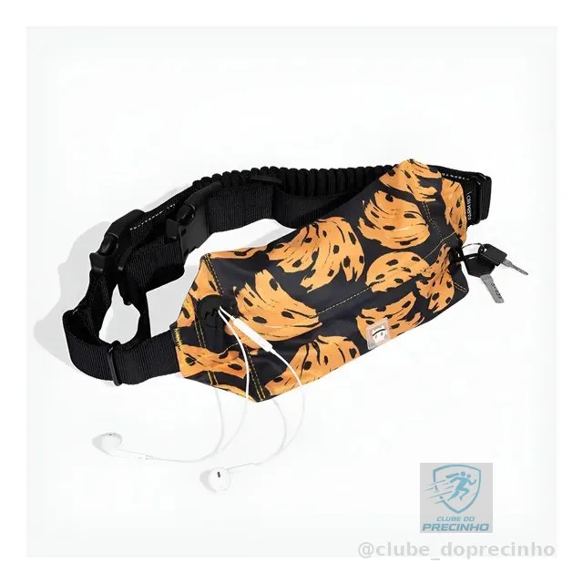 Cinto Bolsa De Correr Zee Dog Pochete Cães Passeio Farm Rio