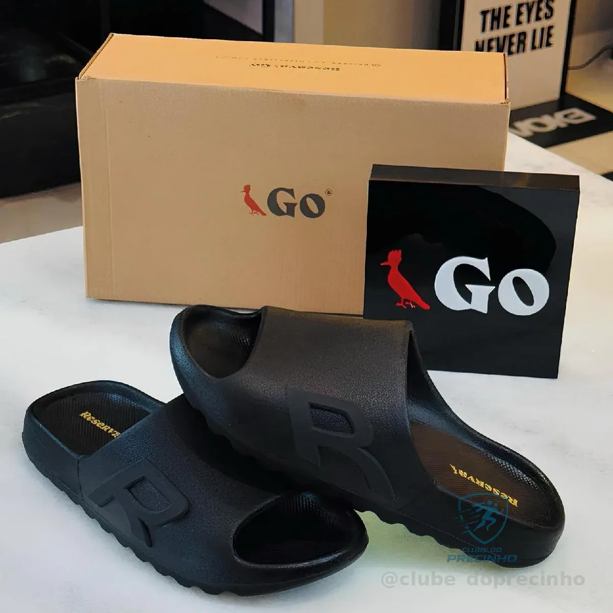 Sandalia Masculina Reserva Slide Type R Premium Confort