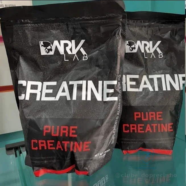 Creatina Pura 1kg Dark Lab Monohidratada 100% de Pureza, Sem Sabor