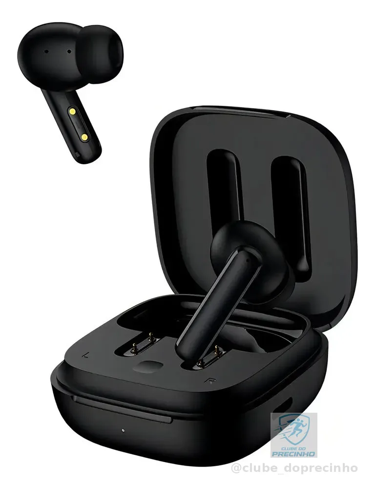 Fone Qcy T13 Anc Cancelamento De Ruído Ativo Bluetooth 5.3 Cor Preto