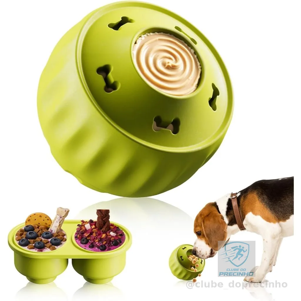 Brinquedo Comedouro Da Pet Games Pet Ball Para Cão Usar Com Ração E Petiscos Cachorro Intuitivo