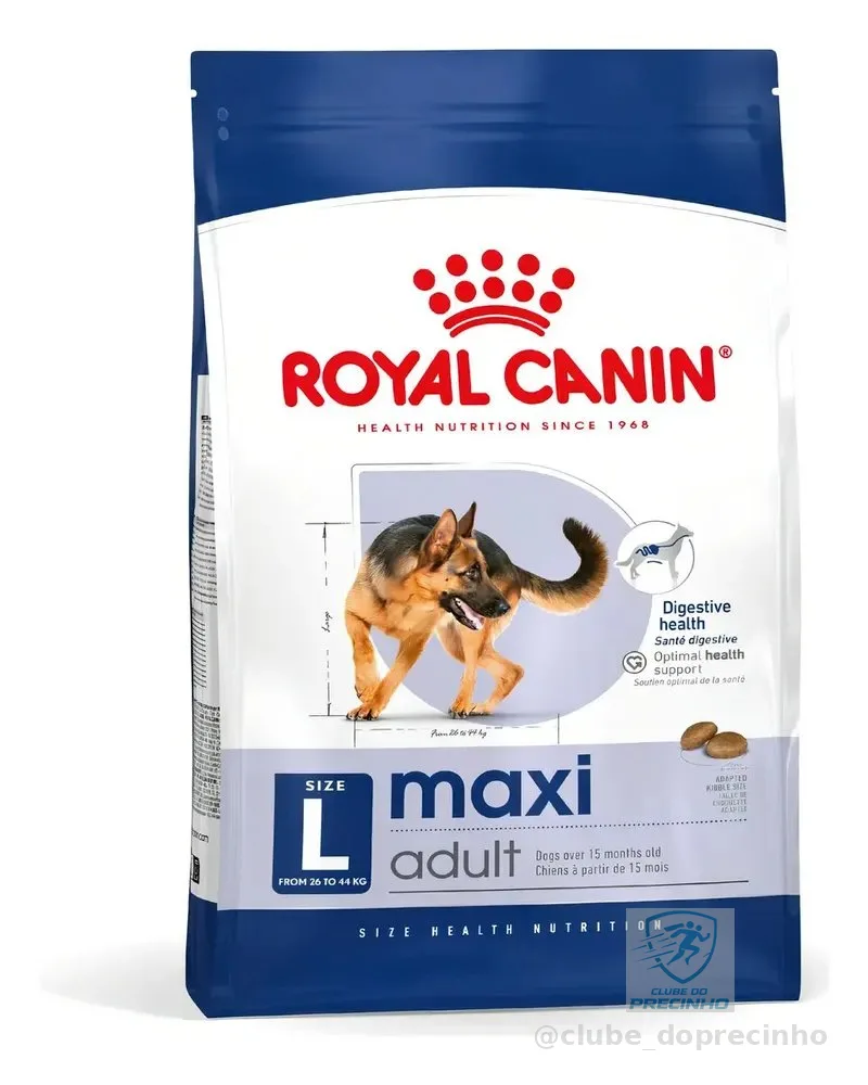 Ração Royal Canin Maxi Adult 12 Kg