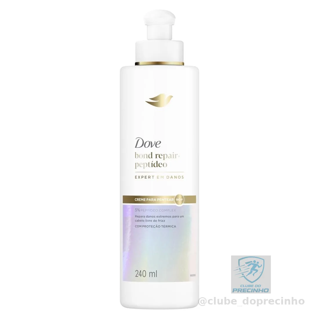 Dove Creme para Pentear Bond Repair + Peptídeo 240ml