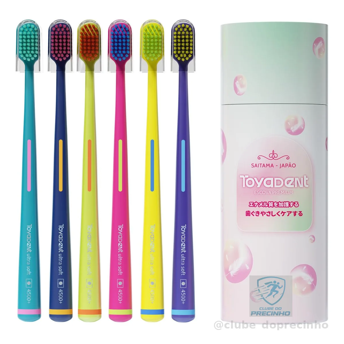 TOYADENT Escova de Dentes Adulto Ultra Macia 6 Unidades