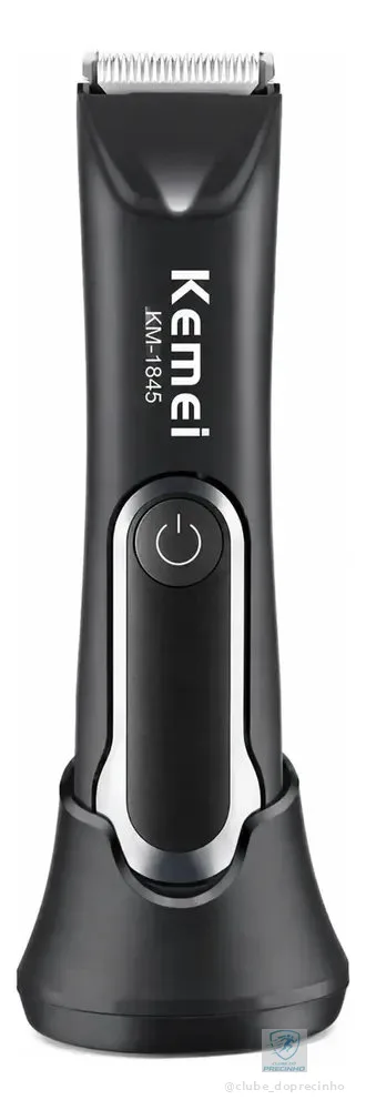 Máquina Kemei KM-1845 Sem Fio Recarregável