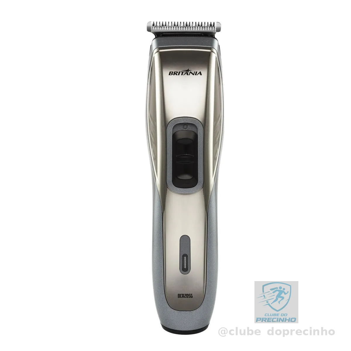 Cortador de Cabelos Britânia BCR20SG Cinza 3W Bivolt