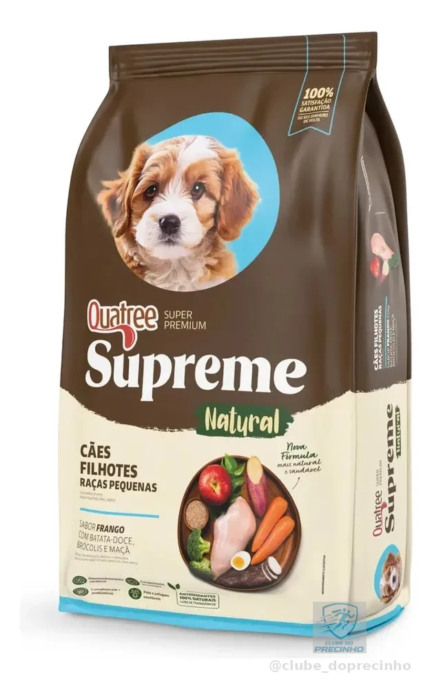 Ração Filhote Quatree Raças Pequenas Supreme 10kg