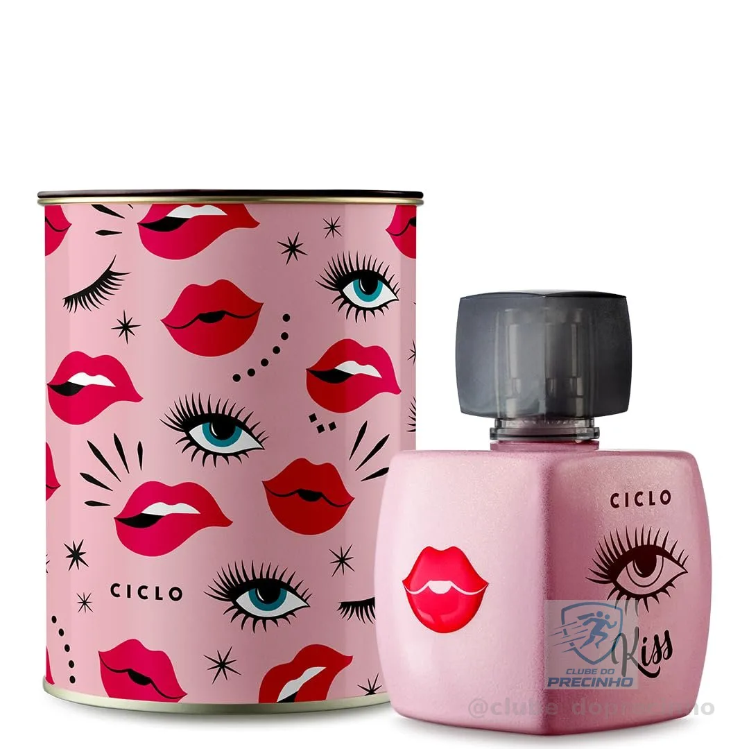 Ciclo Cosméticos Deo Colonia Kiss 100Ml Lata