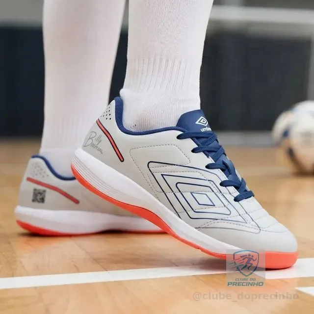Chuteira Infantil Futsal Umbro Billy Br Indoor Confortável