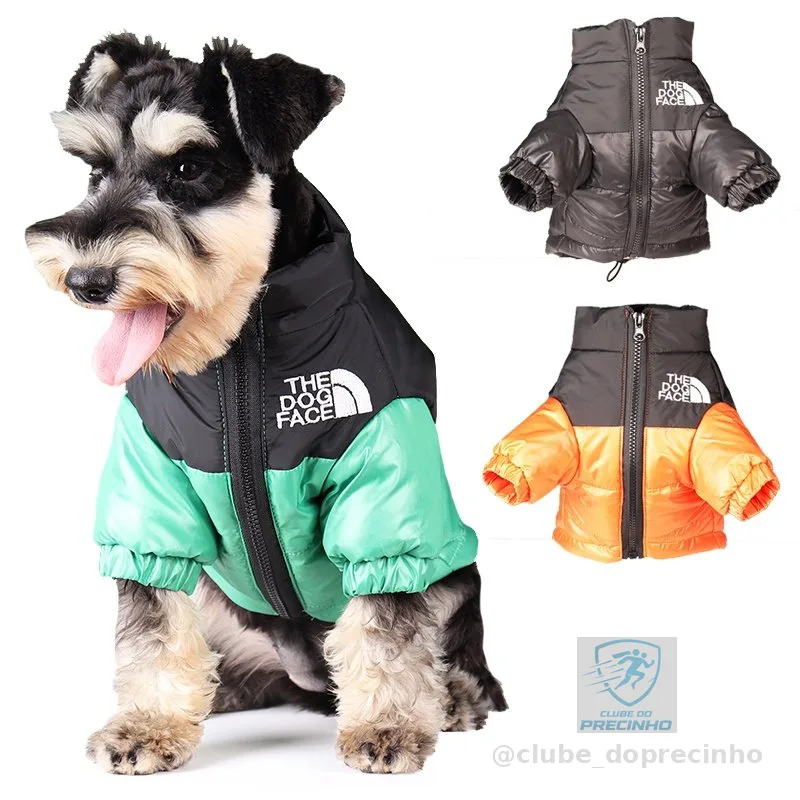 Roupa Do Cão de Inverno À Prova de Vento Casaco de Estimação Cães reflexivos para baixo jaqueta