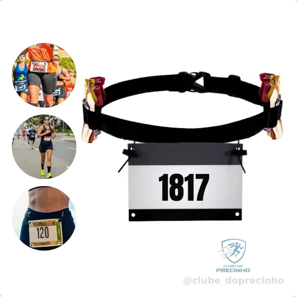 Cinto Porta Numero Para Corrida