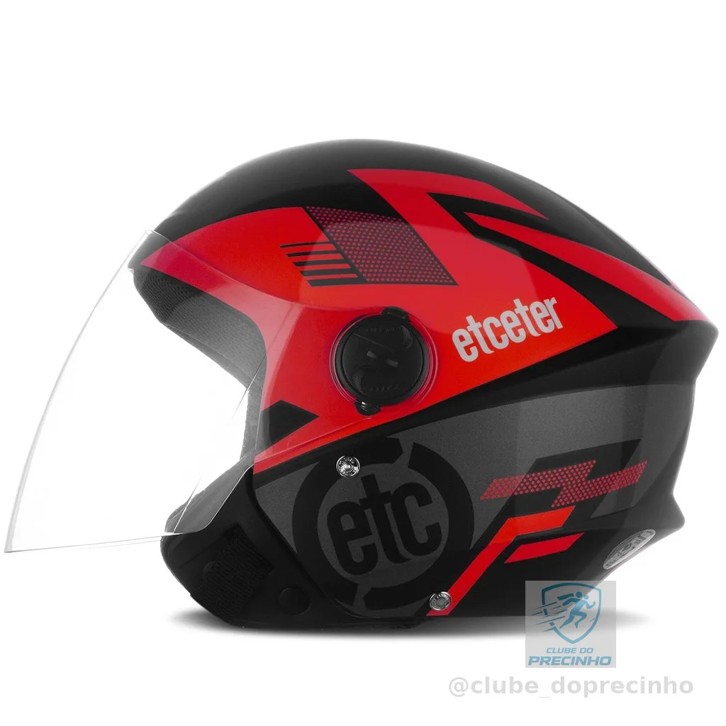 Capacete Aberto Etceter New Liberty 3 Open Moderno