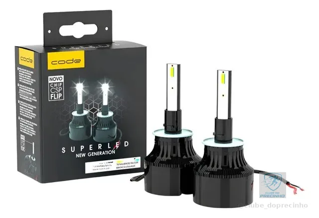 Kit Super Led Tech One 12v 24v H1 H3 H4 H7 H8 H9 H11 Hb3 Hb4