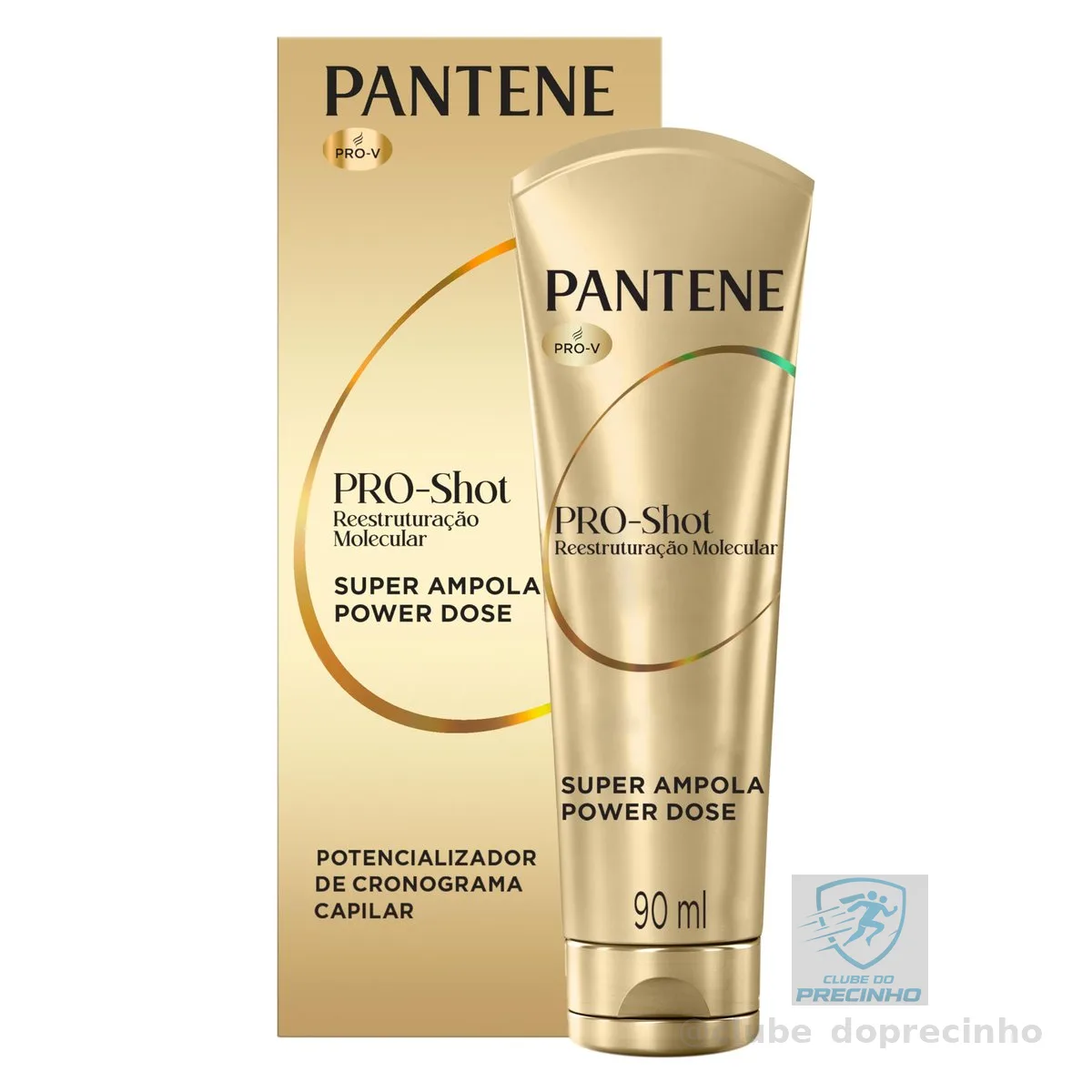 Pantene PRO-Shot Super Ampola Power Dose Reestruturação Molecular 90 ml