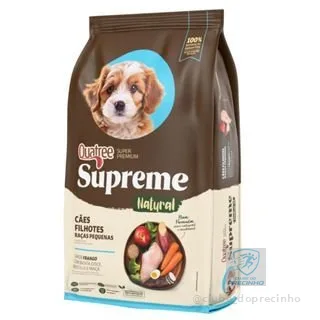 Ração Quatree Supreme Filhote Raças Pequenas 10,1 kg