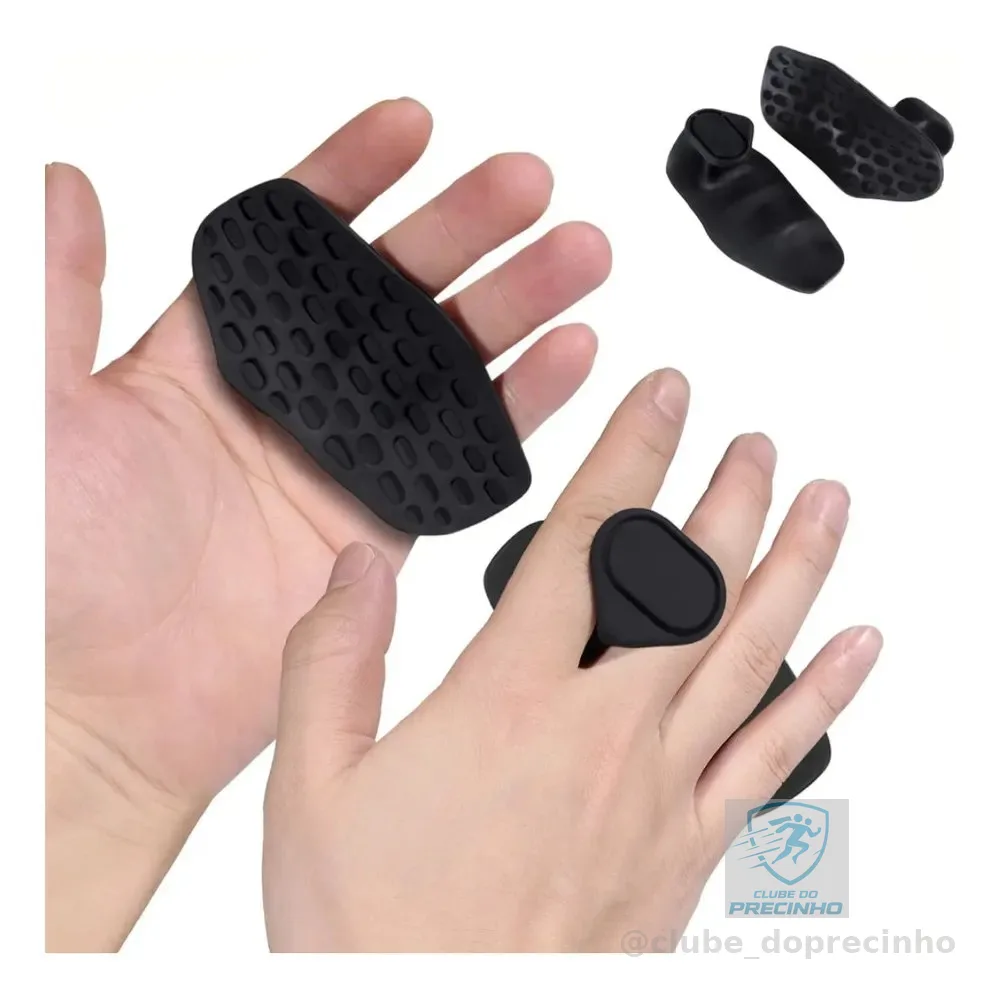 Luva Academia Protetor Mão Treino Anti Calo Max Grip Preto Geométrico Antiderrapante Mais Pegada E Menos Suor Progressão De Peso Federal's Store