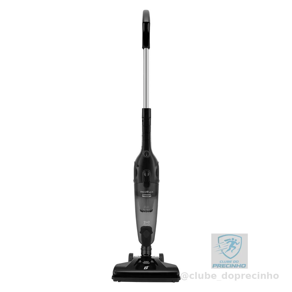 Aspirador de Pó Vertical Britânia 2 em 1 BAS1295P 1250W