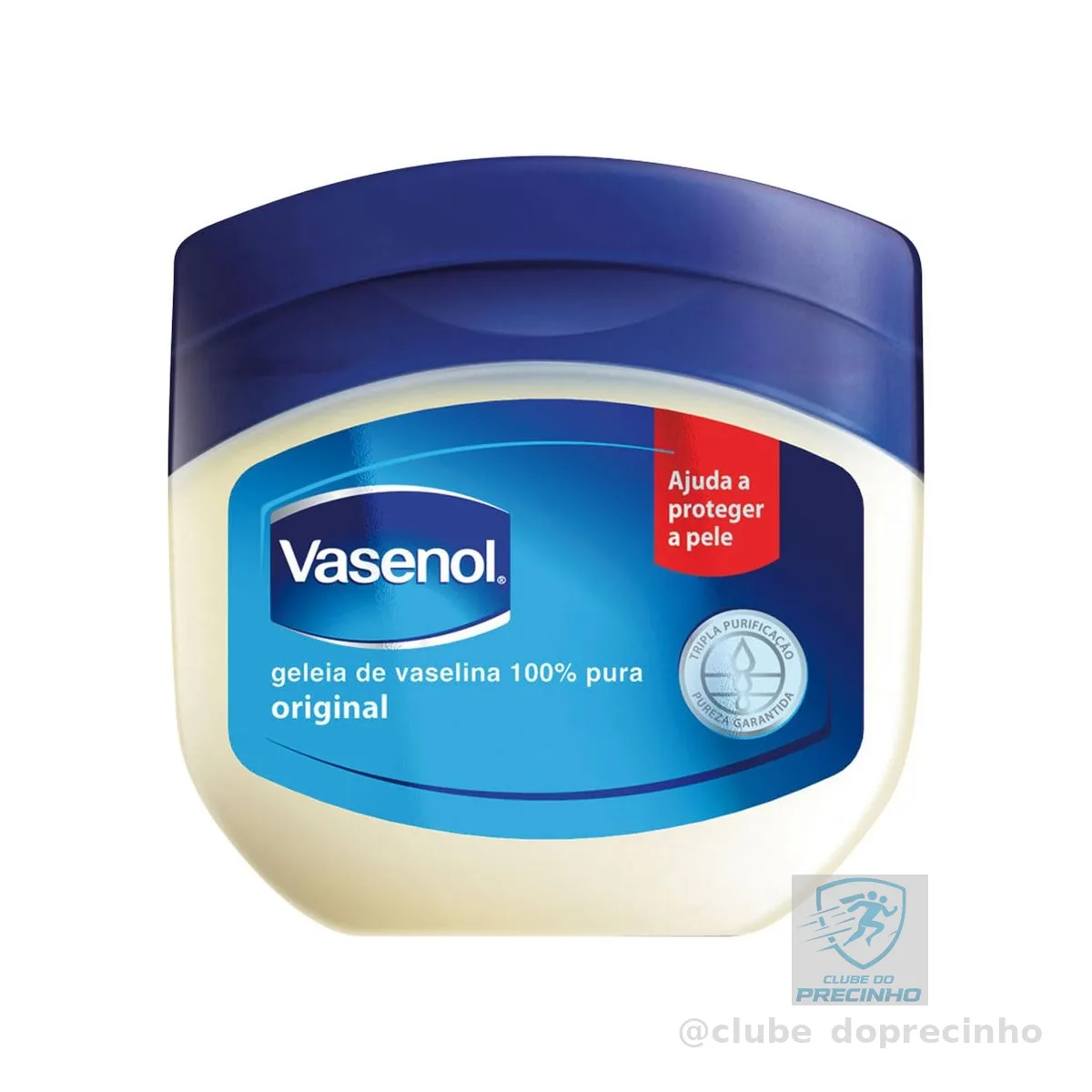 Vasenol Geleia de Vaselina Hidratante para Pele Ressecada