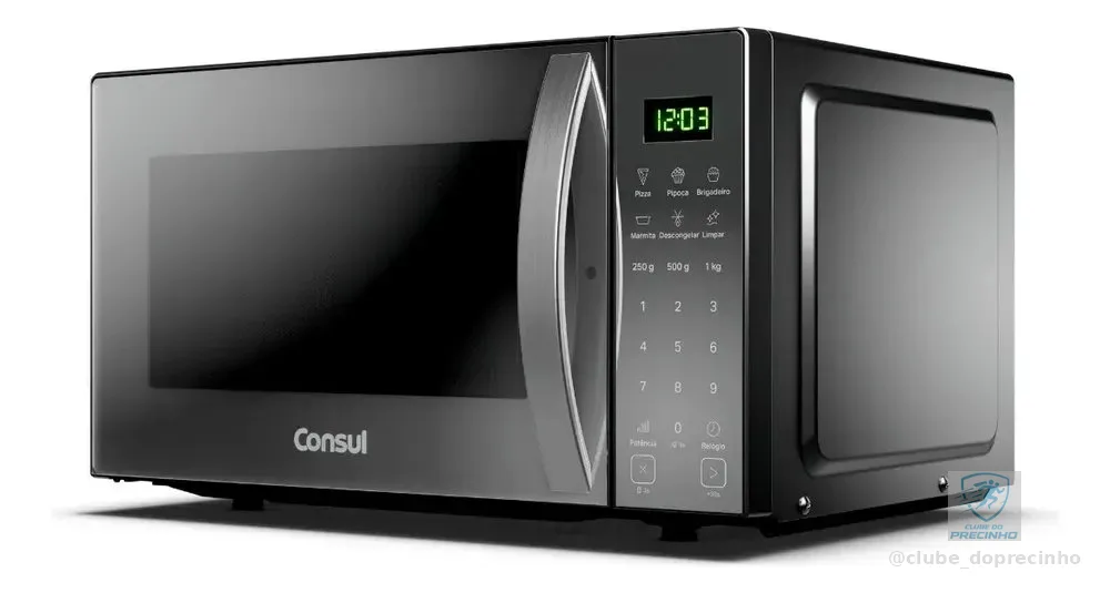 Micro-ondas Consul 23l Cinza Corrente Doméstica Cms23ar