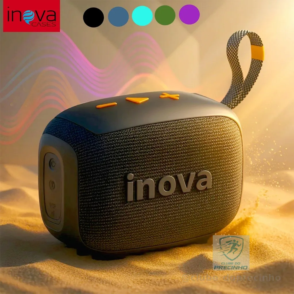 Inova caixa de som blootooth Portátil Go 4 Com Bateria Esportiva À Prova D 'Água pen drive FM TWS caixinha de som