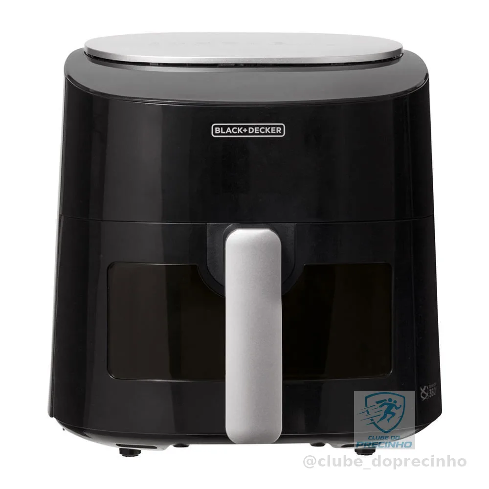 Fritadeira Air Fryer 4.5L Black & Decker AFMDV360 Preta 127V