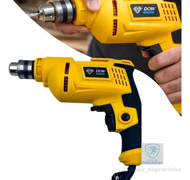 Furadeira Parafusadeira 850w Mandril Chave 10 Mm