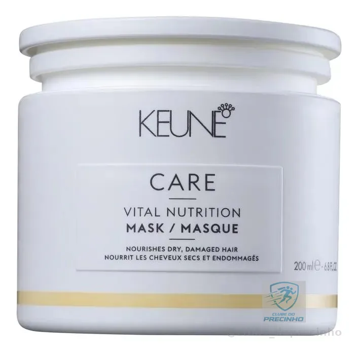 Keune Care Vital Nutrition - Máscara De Nutrição 200ml Única