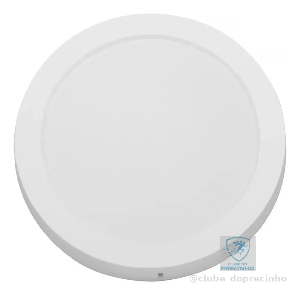 Painel Led 24w LYS Redondo Sobrepor Branco 4000k Taschibra