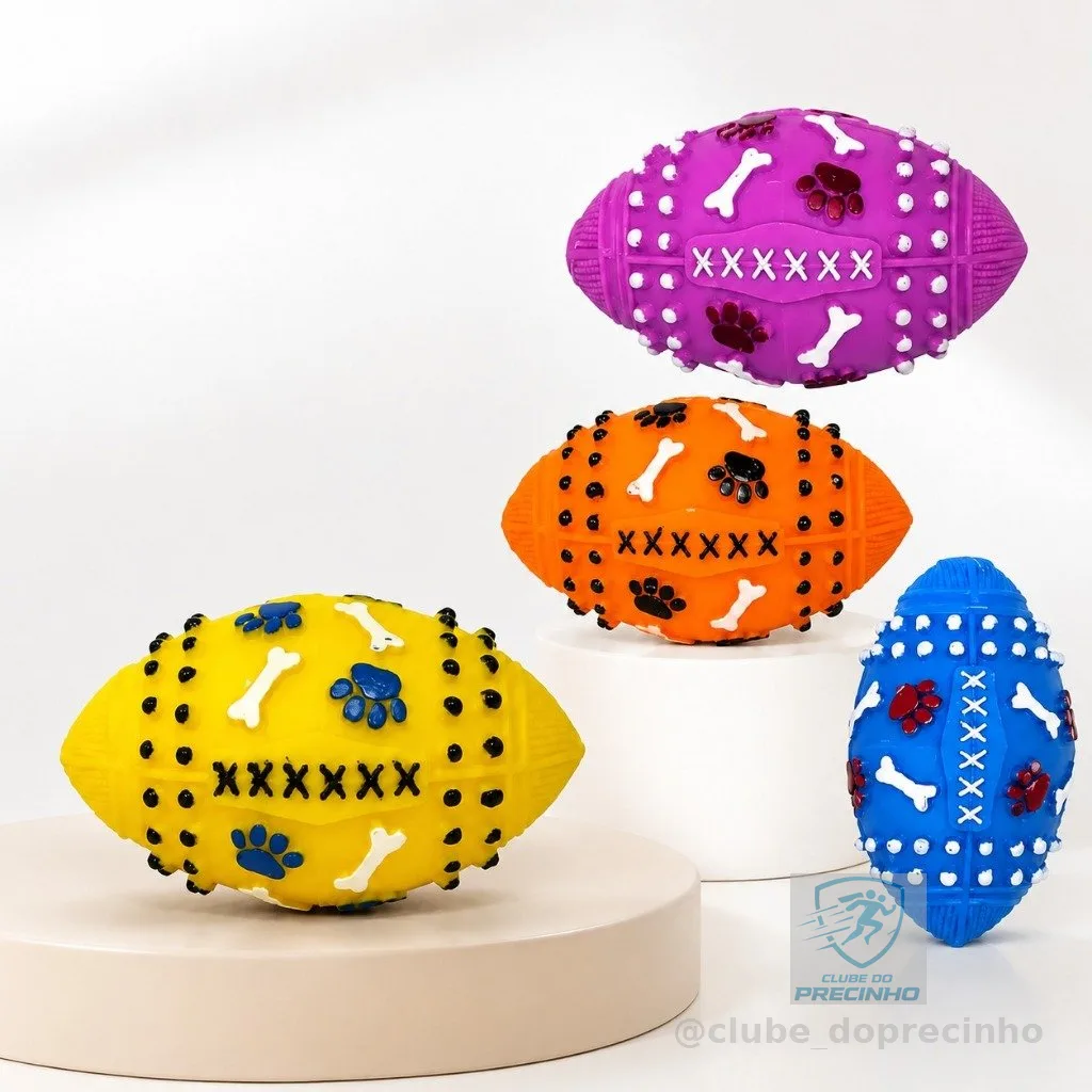 Brinquedo Pet Bola Futebol Americano Gigante Cachorro Cães