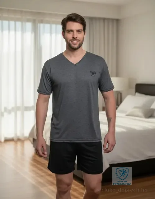 Pijama Masculino Curto Short Verão Original