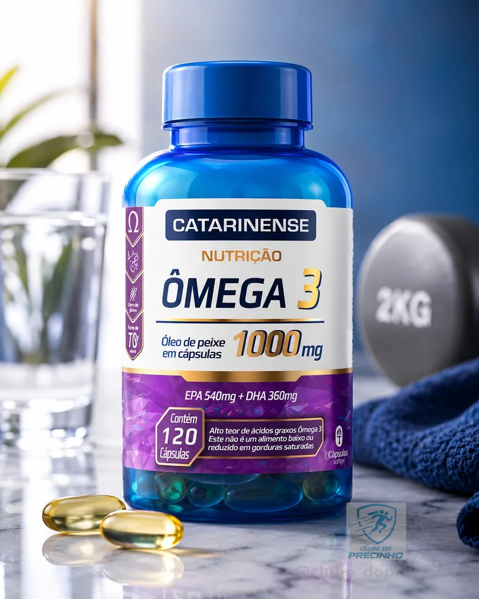 Ômega 3 - 120 Cápsulas - Catarinense