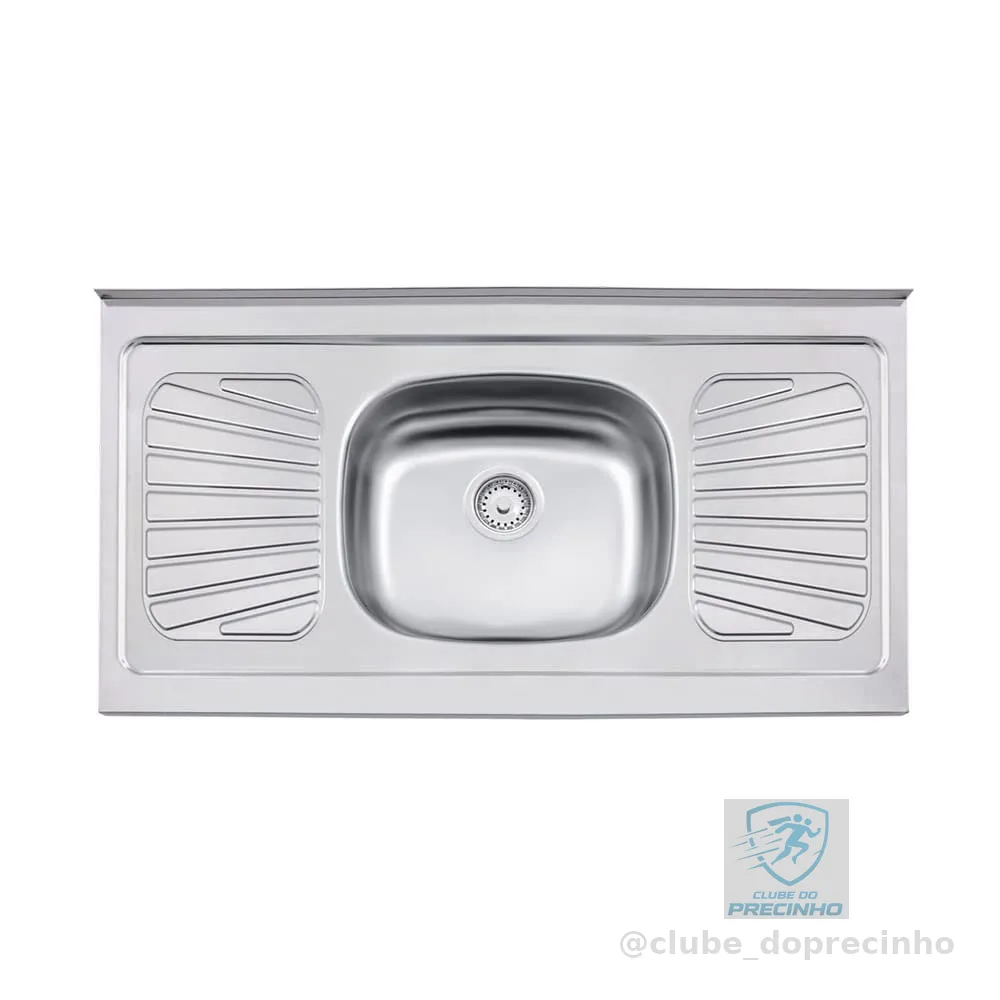 Pia de Apoio Tramontina New Raggi 40 em Aço Inox 105x52 cm