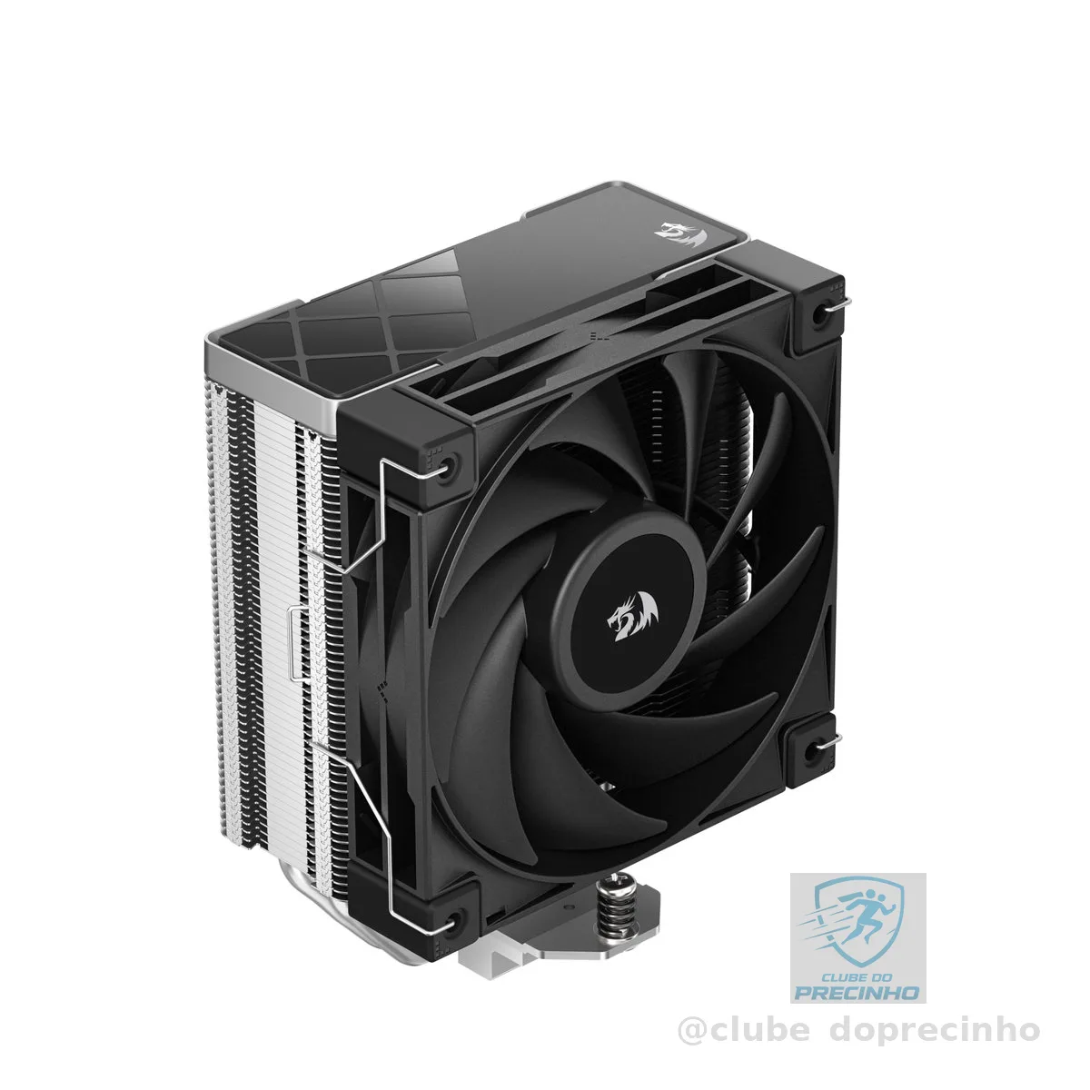 Air Cooler GamerStorm X Redragon AK400 RD Preto 4 Heatpipes Fan 120 mm R-AK400-BKNNMD-AJG