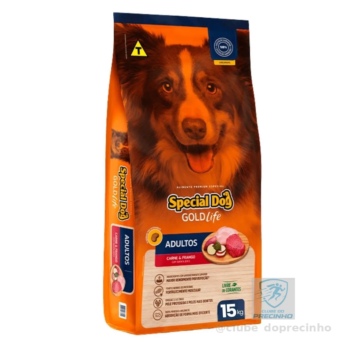 Ração Special Dog Gold Life para Cães Adultos Carne e Frango 15kg