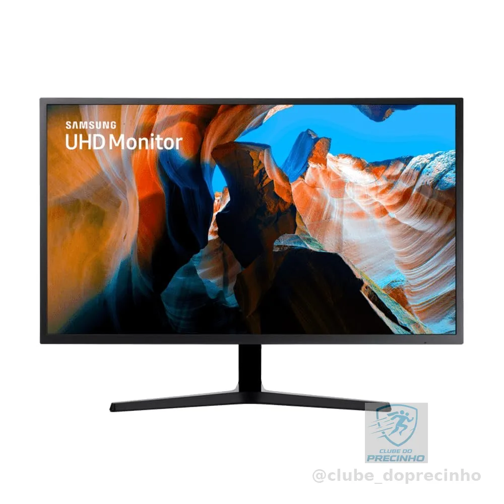 Monitor UHD Samsung 32", 4K, HDMI, Display Port, Freesync, Preto, Série UJ59