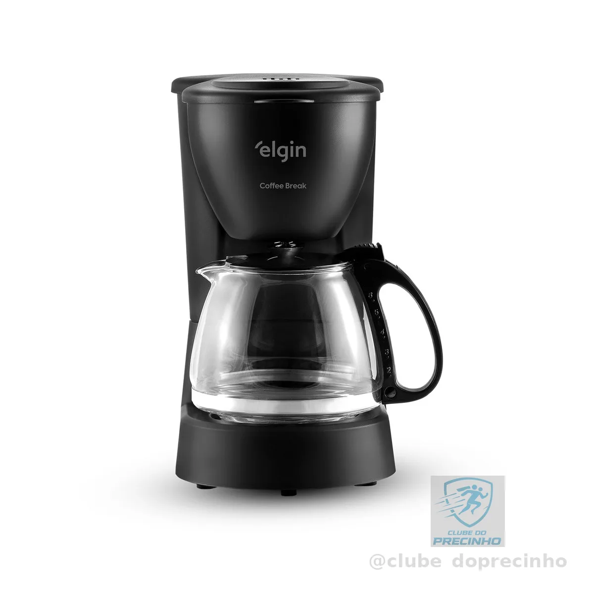 Cafeteira Elétrica 15 Xícaras Elgin Coffee Break Sistema Corta-pingos Preta 220V